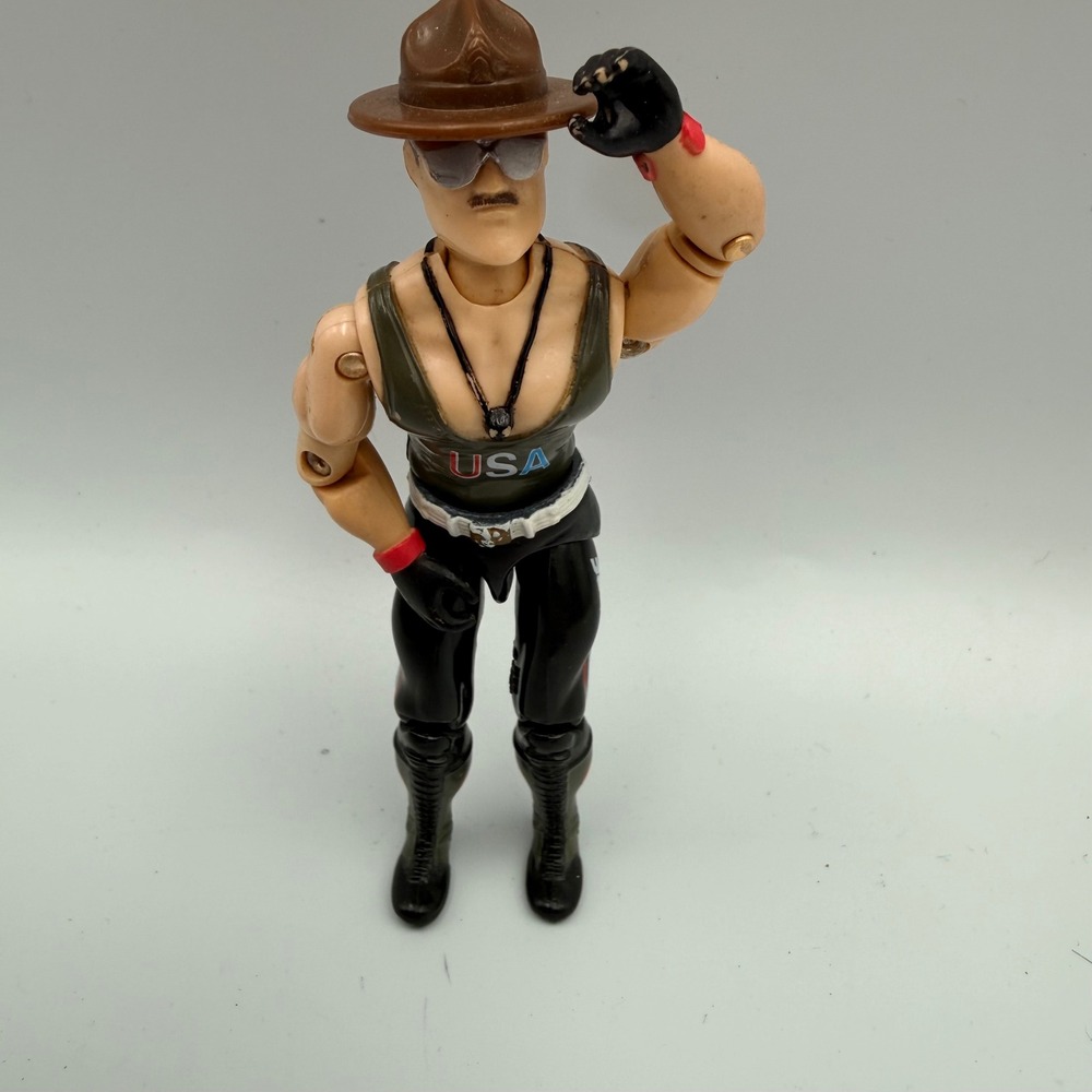 Vintage GI Joe Sgt Slaughter Action Figure 1986 Mail Order USA ARAH Hasbro